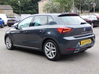 USED 2021 21 SEAT IBIZA 1.0 TSI FR 5d 95 S/S SAT NAV, FULL LINK FOR APPLE CARPLAY & ANDROID AUTO, DAB RADIO, BLUETOOTH PHONE & MUSIC STREAMING, CRUISE CONTROL & SPEED LIMITER, FRONT ASSIST, 17 INCH ALLOYS, MANUAL GEARBOX, FRONT FOG LIGHTS, FULL LED HEADLIGHTS WITH DAYTIME RUNNING LIGHTS, SPORT SEATS, LEATHER FLAT BOTTOM MULTIFUNCTION STEERING WHEEL, ELECTRIC FOLDING MIRRORS, AIR CON, AUTO LIGHTS & WIPERS, VOICE CONTROL, LEATHER TRIMMED DASHBOARD, 1 OWNER FROM NEW, SERVICE HISTORY