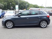 USED 2021 21 SEAT IBIZA 1.0 TSI FR 5d 95 S/S SAT NAV, FULL LINK FOR APPLE CARPLAY & ANDROID AUTO, DAB RADIO, BLUETOOTH PHONE & MUSIC STREAMING, CRUISE CONTROL & SPEED LIMITER, FRONT ASSIST, 17 INCH ALLOYS, MANUAL GEARBOX, FRONT FOG LIGHTS, FULL LED HEADLIGHTS WITH DAYTIME RUNNING LIGHTS, SPORT SEATS, LEATHER FLAT BOTTOM MULTIFUNCTION STEERING WHEEL, ELECTRIC FOLDING MIRRORS, AIR CON, AUTO LIGHTS & WIPERS, VOICE CONTROL, LEATHER TRIMMED DASHBOARD, 1 OWNER FROM NEW, SERVICE HISTORY