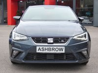 USED 2021 21 SEAT IBIZA 1.0 TSI FR 5d 95 S/S SAT NAV, FULL LINK FOR APPLE CARPLAY & ANDROID AUTO, DAB RADIO, BLUETOOTH PHONE & MUSIC STREAMING, CRUISE CONTROL & SPEED LIMITER, FRONT ASSIST, 17 INCH ALLOYS, MANUAL GEARBOX, FRONT FOG LIGHTS, FULL LED HEADLIGHTS WITH DAYTIME RUNNING LIGHTS, SPORT SEATS, LEATHER FLAT BOTTOM MULTIFUNCTION STEERING WHEEL, ELECTRIC FOLDING MIRRORS, AIR CON, AUTO LIGHTS & WIPERS, VOICE CONTROL, LEATHER TRIMMED DASHBOARD, 1 OWNER FROM NEW, SERVICE HISTORY