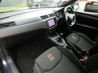 USED 2021 21 SEAT IBIZA 1.0 TSI FR 5d 95 S/S SAT NAV, FULL LINK FOR APPLE CARPLAY & ANDROID AUTO, DAB RADIO, BLUETOOTH PHONE & MUSIC STREAMING, CRUISE CONTROL & SPEED LIMITER, FRONT ASSIST, 17 INCH ALLOYS, MANUAL GEARBOX, FRONT FOG LIGHTS, FULL LED HEADLIGHTS WITH DAYTIME RUNNING LIGHTS, SPORT SEATS, LEATHER FLAT BOTTOM MULTIFUNCTION STEERING WHEEL, ELECTRIC FOLDING MIRRORS, AIR CON, AUTO LIGHTS & WIPERS, VOICE CONTROL, LEATHER TRIMMED DASHBOARD, 1 OWNER FROM NEW, SERVICE HISTORY