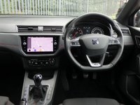 USED 2021 21 SEAT IBIZA 1.0 TSI FR 5d 95 S/S SAT NAV, FULL LINK FOR APPLE CARPLAY & ANDROID AUTO, DAB RADIO, BLUETOOTH PHONE & MUSIC STREAMING, CRUISE CONTROL & SPEED LIMITER, FRONT ASSIST, 17 INCH ALLOYS, MANUAL GEARBOX, FRONT FOG LIGHTS, FULL LED HEADLIGHTS WITH DAYTIME RUNNING LIGHTS, SPORT SEATS, LEATHER FLAT BOTTOM MULTIFUNCTION STEERING WHEEL, ELECTRIC FOLDING MIRRORS, AIR CON, AUTO LIGHTS & WIPERS, VOICE CONTROL, LEATHER TRIMMED DASHBOARD, 1 OWNER FROM NEW, SERVICE HISTORY