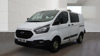USED 2019 19 FORD TRANSIT CUSTOM Crew Van Double Cab L1 H1 Tdci 320 With Air Conditioning, Electric Windows, Rear Racking,  Hand wash etc, Bulkhead, Ply Lining, Reverse Camera, Speed Limiter, Parking Sensors, Cruise control in great condition . 1 Owner from New (Network Rail) - 2 Keys - 3 Services . This Ford Transit Custom Crew Van Double Cab L1 H1 Tdci 320 is presented in great condition and offers a rare opportunity to acquire a one owner example from new, having been previously operated by Network Rail. The vehicle is supplied with two original keys and has a comprehensive service record with three main dealer services.  The specification is particularly well suited to both commercial and passenger carrying duties, featuring the practical double cab configuration which provides seating for five occupants while retaining a generous load area. The L1 H1 body size offers excellent manoeuvrability for urban environments combined with ample cargo capacity.  Comfort and convenience are well catered for with factory fitted air conditioning and electric front windows, ensuring a pleasant environment for driver and passengers in all weather conditions. The inclusion of cruise control reduces driver fatigue on longer journeys, while the rear parking sensors and reverse camera make manoeuvring in tight spaces simple and safe.  The cargo area has been professionally prepared with full ply lining to protect the interior, along with substantial rear racking installed for secure storage of tools and equipment. A robust bulkhead separates the load area from the cabin for added safety and noise reduction. The vehicle has been meticulously maintained with a thorough hand wash and valet regime throughout its life.  Safety and security features include a speed limiter for compliance with fleet regulations, while the general condition of this Transit Custom reflects its careful ownership and regular maintenance schedule. This van is ready for immediate inspection and represents an excellent purchase for any business or individual requiring a versatile and dependable crew van. Viewing is highly recommended to appreciate the quality and specification of this exceptional vehicle. 