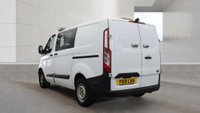 USED 2019 19 FORD TRANSIT CUSTOM Crew Van Double Cab L1 H1 Tdci 320 With Air Conditioning, Electric Windows, Rear Racking,  Hand wash etc, Bulkhead, Ply Lining, Reverse Camera, Speed Limiter, Parking Sensors, Cruise control in great condition . 1 Owner from New (Network Rail) - 2 Keys - 3 Services . This Ford Transit Custom Crew Van Double Cab L1 H1 Tdci 320 is presented in great condition and offers a rare opportunity to acquire a one owner example from new, having been previously operated by Network Rail. The vehicle is supplied with two original keys and has a comprehensive service record with three main dealer services.  The specification is particularly well suited to both commercial and passenger carrying duties, featuring the practical double cab configuration which provides seating for five occupants while retaining a generous load area. The L1 H1 body size offers excellent manoeuvrability for urban environments combined with ample cargo capacity.  Comfort and convenience are well catered for with factory fitted air conditioning and electric front windows, ensuring a pleasant environment for driver and passengers in all weather conditions. The inclusion of cruise control reduces driver fatigue on longer journeys, while the rear parking sensors and reverse camera make manoeuvring in tight spaces simple and safe.  The cargo area has been professionally prepared with full ply lining to protect the interior, along with substantial rear racking installed for secure storage of tools and equipment. A robust bulkhead separates the load area from the cabin for added safety and noise reduction. The vehicle has been meticulously maintained with a thorough hand wash and valet regime throughout its life.  Safety and security features include a speed limiter for compliance with fleet regulations, while the general condition of this Transit Custom reflects its careful ownership and regular maintenance schedule. This van is ready for immediate inspection and represents an excellent purchase for any business or individual requiring a versatile and dependable crew van. Viewing is highly recommended to appreciate the quality and specification of this exceptional vehicle. 