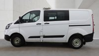 USED 2019 19 FORD TRANSIT CUSTOM Crew Van Double Cab L1 H1 Tdci 320 With Air Conditioning, Electric Windows, Rear Racking,  Hand wash etc, Bulkhead, Ply Lining, Reverse Camera, Speed Limiter, Parking Sensors, Cruise control in great condition . 1 Owner from New (Network Rail) - 2 Keys - 3 Services . This Ford Transit Custom Crew Van Double Cab L1 H1 Tdci 320 is presented in great condition and offers a rare opportunity to acquire a one owner example from new, having been previously operated by Network Rail. The vehicle is supplied with two original keys and has a comprehensive service record with three main dealer services.  The specification is particularly well suited to both commercial and passenger carrying duties, featuring the practical double cab configuration which provides seating for five occupants while retaining a generous load area. The L1 H1 body size offers excellent manoeuvrability for urban environments combined with ample cargo capacity.  Comfort and convenience are well catered for with factory fitted air conditioning and electric front windows, ensuring a pleasant environment for driver and passengers in all weather conditions. The inclusion of cruise control reduces driver fatigue on longer journeys, while the rear parking sensors and reverse camera make manoeuvring in tight spaces simple and safe.  The cargo area has been professionally prepared with full ply lining to protect the interior, along with substantial rear racking installed for secure storage of tools and equipment. A robust bulkhead separates the load area from the cabin for added safety and noise reduction. The vehicle has been meticulously maintained with a thorough hand wash and valet regime throughout its life.  Safety and security features include a speed limiter for compliance with fleet regulations, while the general condition of this Transit Custom reflects its careful ownership and regular maintenance schedule. This van is ready for immediate inspection and represents an excellent purchase for any business or individual requiring a versatile and dependable crew van. Viewing is highly recommended to appreciate the quality and specification of this exceptional vehicle. 
