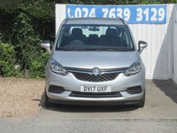 USED 2017 17 VAUXHALL ZAFIRA TOURER 1.4i Turbo Design MPV 5dr Petrol Manual Euro 6 (140 ps) BLUETOOTH, 7 SEATS, F & R PARK