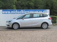 USED 2017 17 VAUXHALL ZAFIRA TOURER 1.4i Turbo Design MPV 5dr Petrol Manual Euro 6 (140 ps) BLUETOOTH, 7 SEATS, F & R PARK