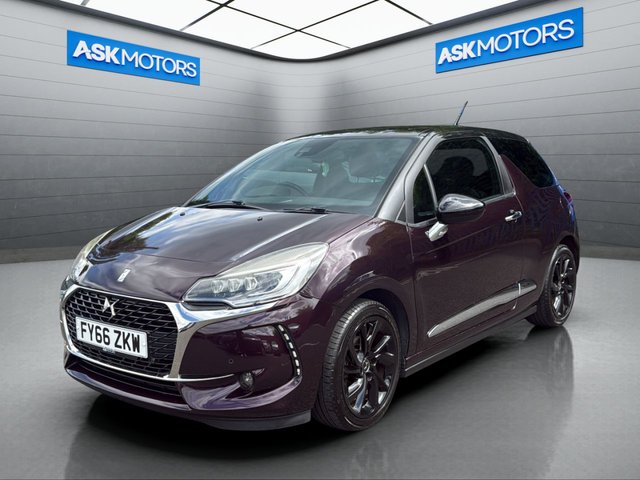2016 66 DS AUTOMOBILES DS 3 1.6 BlueHDi Prestige Hatchback 3dr Diesel Manual Euro 6 (s/s) (100 ps) 