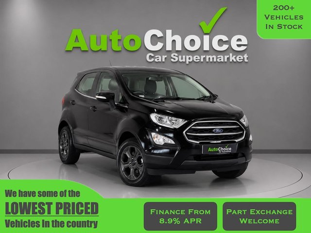 View our Ford Ecosport 1.0T EcoBoost Zetec SUV 5dr Petrol Auto Euro 6 (s/s) (125 ps) in Blackburn