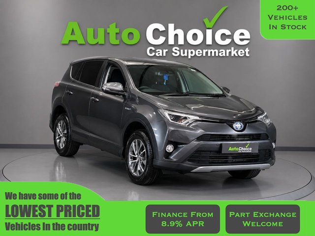 View our Toyota Rav4 2.5 VVT-h Icon SUV 5dr Petrol Hybrid CVT Euro 6 (s/s) (197 ps) in Blackburn