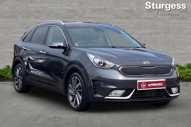 View our Kia Niro 1.6h GDi 4 DCT Euro 6 (s/s) 5dr ( 16in Alloy)