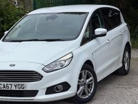 USED 2018 67 FORD S-MAX 2.0 TDCi Titanium Euro 6 (s/s) 5dr SAT NAV-F/R PARKING SENSORS