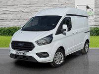 USED 2022 22 FORD TRANSIT CUSTOM 2.0 300 EcoBlue Limited Panel Van 5dr Diesel Manual L1 H2 Euro 6 (s/s) (130 ps) 3 Month Warranty, 12 Month MOT, AC