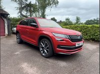 USED 2018 68 SKODA KODIAQ 2.0 TSI SportLine SUV 5dr Petrol DSG 4WD Euro 6 (s/s) (7 Seat) (180 ps) 
