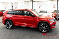 USED 2018 68 SKODA KODIAQ 2.0 TSI SportLine SUV 5dr Petrol DSG 4WD Euro 6 (s/s) (7 Seat) (180 ps) 38 MPG | FULL SVC HIST