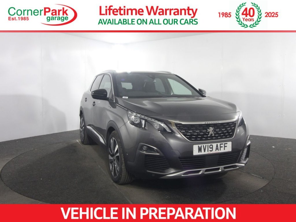 USED 2019 19 PEUGEOT 3008 1.2 PureTech GT Line SUV 5dr Petrol Manual Euro 6 (s/s) (130 ps) 