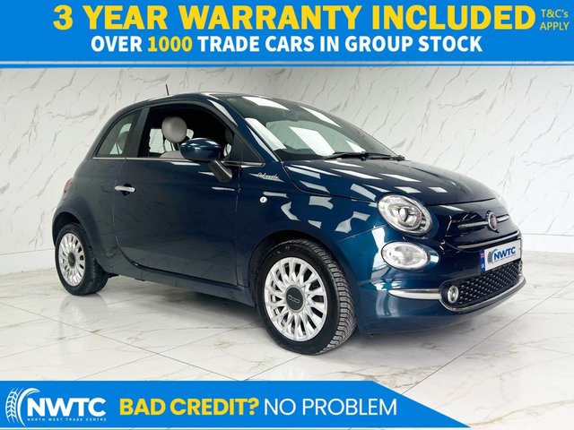 View our Fiat 500 1.0 MHEV Dolcevita Hatchback 3dr Petrol Manual Euro 6 (s/s) (70 bhp) 1 FORMER OWNER! 