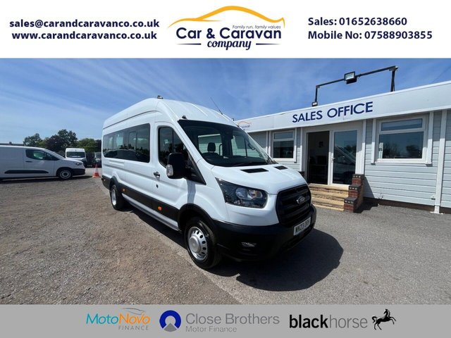 View our Ford Transit 2.0 460 EcoBlue Leader Minibus Double Cab 5dr Diesel Manual RWD L4 H3 Euro 6 (s/s) (17 Seat, DRW) (130 ps)