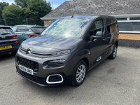USED 2019 69 CITROEN BERLINGO 1.5 BlueHDi Feel M MPV 5dr Diesel Manual Euro 6 (s/s) (100 ps) Wheelchair accessible vehicle - Rear ramp - Wheelchair restraints - Apple Car Play.
