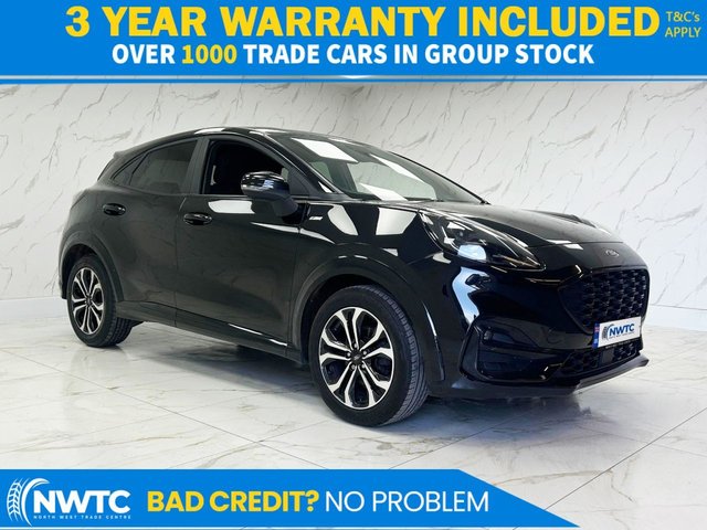 View our Ford Puma 1.0T EcoBoost MHEV ST-Line SUV 5dr Petrol Manual Euro 6 (s/s) (125 ps) 2 FORMER OWNERS! 