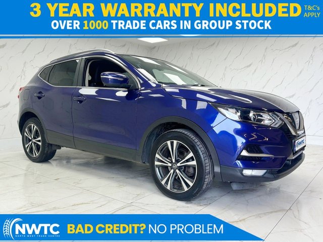View our Nissan Qashqai 1.5 dCi N-Connecta SUV 5dr Diesel Manual Euro 6 (s/s) (110 ps) FULL SERVICE HISTORY! 