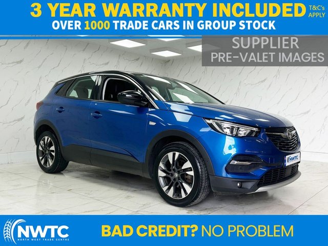 View our Vauxhall Grandland X 1.2 Turbo GPF Sport Nav SUV 5dr Petrol Manual Euro 6 (s/s) (130 ps) 1 FORMER OWNER! 