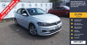 2020 VOLKSWAGEN POLO 1.0 EVO SE Hatchback 5dr Petrol Manual Euro 6 (s/s) (80 ps) £9990.00