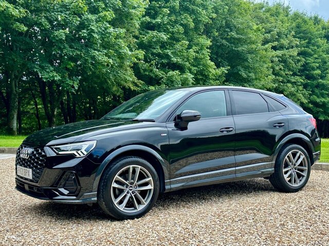 View our Audi Q3 1.5 TFSI CoD 35 Black Edition Sportback 5dr Petrol S Tronic Euro 6 (s/s) (150 ps)