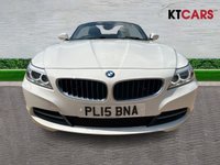 USED 2015 15 BMW Z4 2.0 18i Convertible 2dr Petrol Manual sDrive Euro 6 (s/s) (156 ps) Mot 19th June 2027, + Folder of Maintenance Paperwork, + 3 Months Warranty, + ULEZ compliant, + Heated front seats, + DAB radio, + USB/aux/12v ports, + Electric windows/mirrors, + Air con, + Sat nav, + Wind deflector, + Alloys