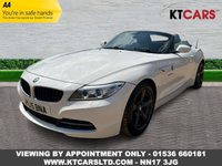 USED 2015 15 BMW Z4 2.0 18i Convertible 2dr Petrol Manual sDrive Euro 6 (s/s) (156 ps) Mot 19th June 2027, + Folder of Maintenance Paperwork, + 3 Months Warranty, + ULEZ compliant, + Heated front seats, + DAB radio, + USB/aux/12v ports, + Electric windows/mirrors, + Air con, + Sat nav, + Wind deflector, + Alloys