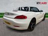 USED 2015 15 BMW Z4 2.0 18i Convertible 2dr Petrol Manual sDrive Euro 6 (s/s) (156 ps) Mot 19th June 2027, + Folder of Maintenance Paperwork, + 3 Months Warranty, + ULEZ compliant, + Heated front seats, + DAB radio, + USB/aux/12v ports, + Electric windows/mirrors, + Air con, + Sat nav, + Wind deflector, + Alloys