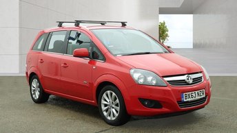 2013 VAUXHALL ZAFIRA