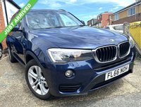 USED 2016 66 BMW X3 2.0 20d SE SUV 5dr Diesel Auto xDrive Euro 6 (s/s) (190 ps) 2 OWNERS SERVICE HISTORY 74K