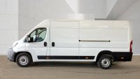 USED 2024 24 CITROEN RELAY L4 H2 Enterprise Blu Hdi 140 PS Heavy XLWB High Roof With Air Conditioning, Electric Pack, Rear View Camera, Parking Sensors, Bulkhead and Ply Lining. In Great condition. This is the New shape too .1 Owner from new - 2 Services .This exceptional 24 plate Peugeot Boxer Enterprise presents a rare opportunity to acquire a nearly new, high-specification heavy commercial vehicle. Finished in the desirable L4 H2 Extra Long Wheelbase High Roof configuration, this van offers a cavernous load area that is ready for immediate work. The odometer reads just forty-six thousand seven hundred and eighty miles, a remarkably low figure for a vehicle of this capability and age. It has had only one owner from new and has been maintained to an impeccable standard with two full services recorded. This is not a pre-registration or a demonstration model; it is a genuine, one-owner vehicle that has been carefully run in and is now ready for its next chapter.  This particular Boxer is the new generation model, benefiting from Peugeot’s latest design language and technological upgrades. It is powered by the punchy and efficient two-point-two litre Blu HDI one hundred and forty PS engine, which provides ample torque for hauling heavy loads while remaining remarkably economical. The driving experience is further enhanced by the factory-fitted air conditioning, ensuring comfort in all weathers, and the comprehensive electric pack that includes windows and mirrors for ease of use. Maneuvering this substantial van is made simple by the integrated rear-view camera and parking sensors, taking the stress out of city driving and tight loading bays. Furthermore, the vehicle is equipped with a full steel bulkhead and has been professionally ply-lined to protect the interior, ensuring it remains in pristine condition for years to come.  The condition of this van is genuinely superb, reflecting its low mileage and careful ownership. The bodywork and paint are immaculate, and the interior presents as nearly new, free from the excessive wear often found on commercial vehicles. The combination of the high roof and extra-long wheelbase makes this the ultimate choice for those requiring maximum volume, while the added convenience features and mechanical specification set it apart from standard workhorses. It is a turn-key solution for any business owner or independent operator looking for a reliable, spacious, and cost-effective asset.  This vehicle is offered for sale with a full history and is ready to be viewed at your earliest convenience. It represents a significant saving on the cost of a new equivalent and is available for immediate purchase. Serious enquiries are invited. Please contact us today to arrange a viewing or to discuss this outstanding Peugeot Boxer further. Do not delay, as a vehicle of this specification and condition will not remain available for long. 
