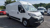 USED 2024 24 CITROEN RELAY L4 H2 Enterprise Blu Hdi 140 PS Heavy XLWB High Roof With Air Conditioning, Electric Pack, Rear View Camera, Parking Sensors, Bulkhead and Ply Lining. In Great condition. This is the New shape too .1 Owner from new - 2 Services .This exceptional 24 plate Peugeot Boxer Enterprise presents a rare opportunity to acquire a nearly new, high-specification heavy commercial vehicle. Finished in the desirable L4 H2 Extra Long Wheelbase High Roof configuration, this van offers a cavernous load area that is ready for immediate work. The odometer reads just forty-six thousand seven hundred and eighty miles, a remarkably low figure for a vehicle of this capability and age. It has had only one owner from new and has been maintained to an impeccable standard with two full services recorded. This is not a pre-registration or a demonstration model; it is a genuine, one-owner vehicle that has been carefully run in and is now ready for its next chapter.  This particular Boxer is the new generation model, benefiting from Peugeot’s latest design language and technological upgrades. It is powered by the punchy and efficient two-point-two litre Blu HDI one hundred and forty PS engine, which provides ample torque for hauling heavy loads while remaining remarkably economical. The driving experience is further enhanced by the factory-fitted air conditioning, ensuring comfort in all weathers, and the comprehensive electric pack that includes windows and mirrors for ease of use. Maneuvering this substantial van is made simple by the integrated rear-view camera and parking sensors, taking the stress out of city driving and tight loading bays. Furthermore, the vehicle is equipped with a full steel bulkhead and has been professionally ply-lined to protect the interior, ensuring it remains in pristine condition for years to come.  The condition of this van is genuinely superb, reflecting its low mileage and careful ownership. The bodywork and paint are immaculate, and the interior presents as nearly new, free from the excessive wear often found on commercial vehicles. The combination of the high roof and extra-long wheelbase makes this the ultimate choice for those requiring maximum volume, while the added convenience features and mechanical specification set it apart from standard workhorses. It is a turn-key solution for any business owner or independent operator looking for a reliable, spacious, and cost-effective asset.  This vehicle is offered for sale with a full history and is ready to be viewed at your earliest convenience. It represents a significant saving on the cost of a new equivalent and is available for immediate purchase. Serious enquiries are invited. Please contact us today to arrange a viewing or to discuss this outstanding Peugeot Boxer further. Do not delay, as a vehicle of this specification and condition will not remain available for long. 