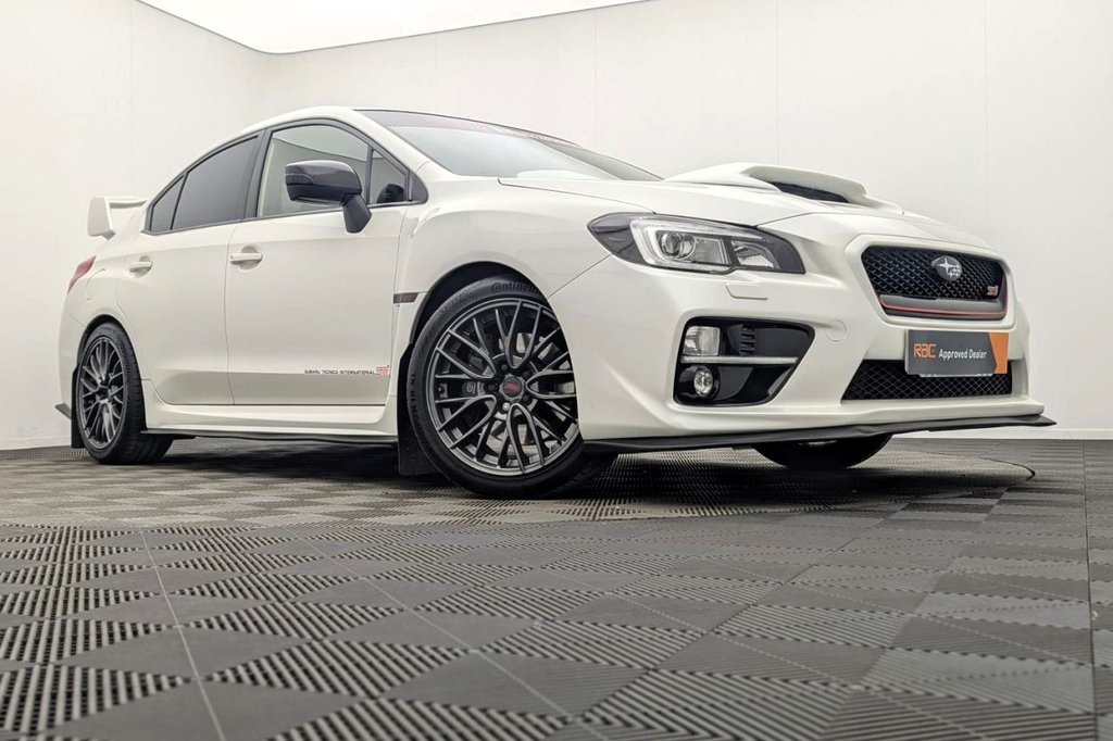 USED 2017 17 SUBARU WRX STI 2.5T Type UK Saloon 4dr Petrol Manual 4WD Euro 6 (300 ps) Car Play, &pound;200 Road Tax, 4x4