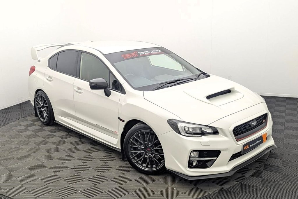 USED 2017 17 SUBARU WRX STI 2.5T Type UK Saloon 4dr Petrol Manual 4WD Euro 6 (300 ps) Car Play, &pound;200 Road Tax, 4x4
