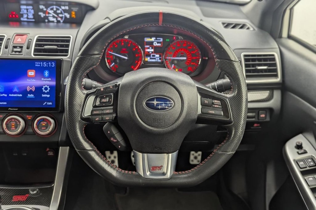 USED 2017 17 SUBARU WRX STI 2.5T Type UK Saloon 4dr Petrol Manual 4WD Euro 6 (300 ps) Car Play, &pound;200 Road Tax, 4x4