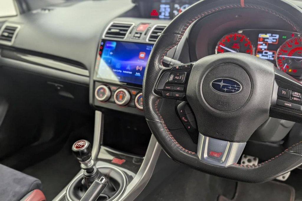 USED 2017 17 SUBARU WRX STI 2.5T Type UK Saloon 4dr Petrol Manual 4WD Euro 6 (300 ps) Car Play, &pound;200 Road Tax, 4x4