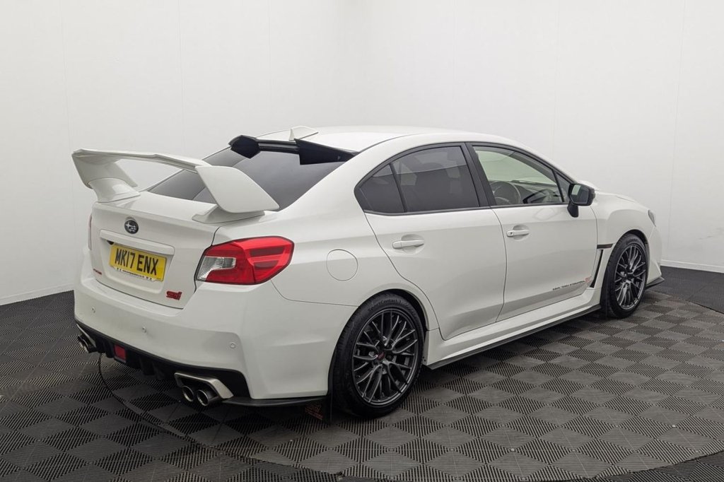 USED 2017 17 SUBARU WRX STI 2.5T Type UK Saloon 4dr Petrol Manual 4WD Euro 6 (300 ps) Car Play, &pound;200 Road Tax, 4x4