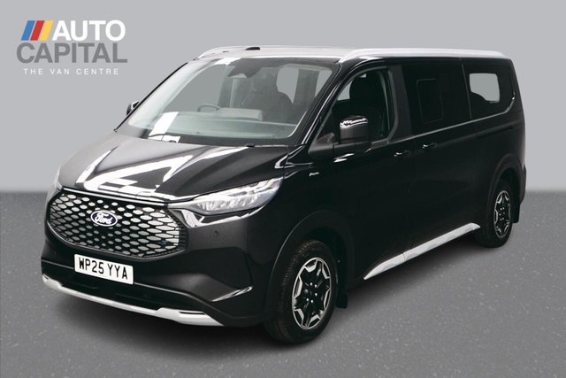 View our Ford E-Tourneo Custom 340 65kWh Active 218 BHP Automatic 8 Seats Minibus L2 Fully Electric Zero-Emission