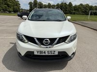 USED 2014 14 NISSAN QASHQAI 1.2 DIG-T Tekna SUV 5dr Petrol Manual 2WD Euro 5 (s/s) (115 ps) HEATED LEATHER, CRUISE, DAB, F/MOT