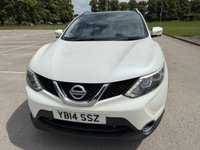 USED 2014 14 NISSAN QASHQAI 1.2 DIG-T Tekna SUV 5dr Petrol Manual 2WD Euro 5 (s/s) (115 ps) HEATED LEATHER, CRUISE, DAB, F/MOT