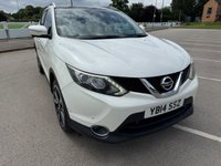 USED 2014 14 NISSAN QASHQAI 1.2 DIG-T Tekna SUV 5dr Petrol Manual 2WD Euro 5 (s/s) (115 ps) HEATED LEATHER, CRUISE, DAB, F/MOT