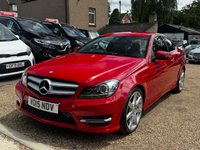 USED 2015 15 MERCEDES-BENZ C-CLASS 2.1 C220 CDI AMG Sport Edition Coupe 2dr Diesel G-Tronic+ Euro 5 (s/s) (170 ps) V Low Miles * Full History * Super Drive * Auto
