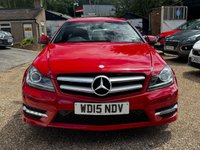 USED 2015 15 MERCEDES-BENZ C-CLASS 2.1 C220 CDI AMG Sport Edition Coupe 2dr Diesel G-Tronic+ Euro 5 (s/s) (170 ps) V Low Miles * Full History * Super Drive * Auto