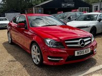 USED 2015 15 MERCEDES-BENZ C-CLASS 2.1 C220 CDI AMG Sport Edition Coupe 2dr Diesel G-Tronic+ Euro 5 (s/s) (170 ps) V Low Miles * Full History * Super Drive * Auto