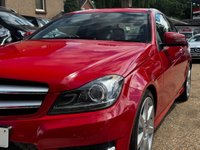USED 2015 15 MERCEDES-BENZ C-CLASS 2.1 C220 CDI AMG Sport Edition Coupe 2dr Diesel G-Tronic+ Euro 5 (s/s) (170 ps) V Low Miles * Full History * Super Drive * Auto
