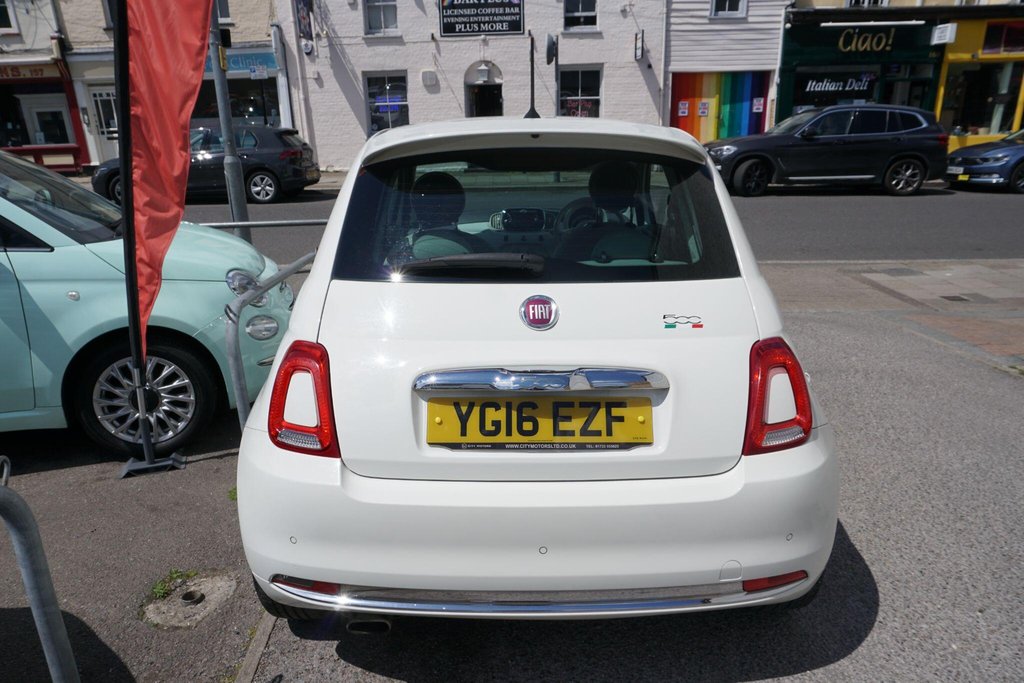 USED 2016 16 FIAT 500 1.2 Lounge Euro 6 (s/s) 3dr Â£ 20 CAR TAX