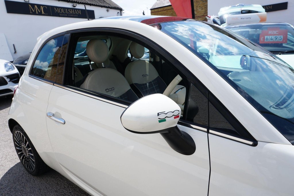 USED 2016 16 FIAT 500 1.2 Lounge Euro 6 (s/s) 3dr Â£ 20 CAR TAX