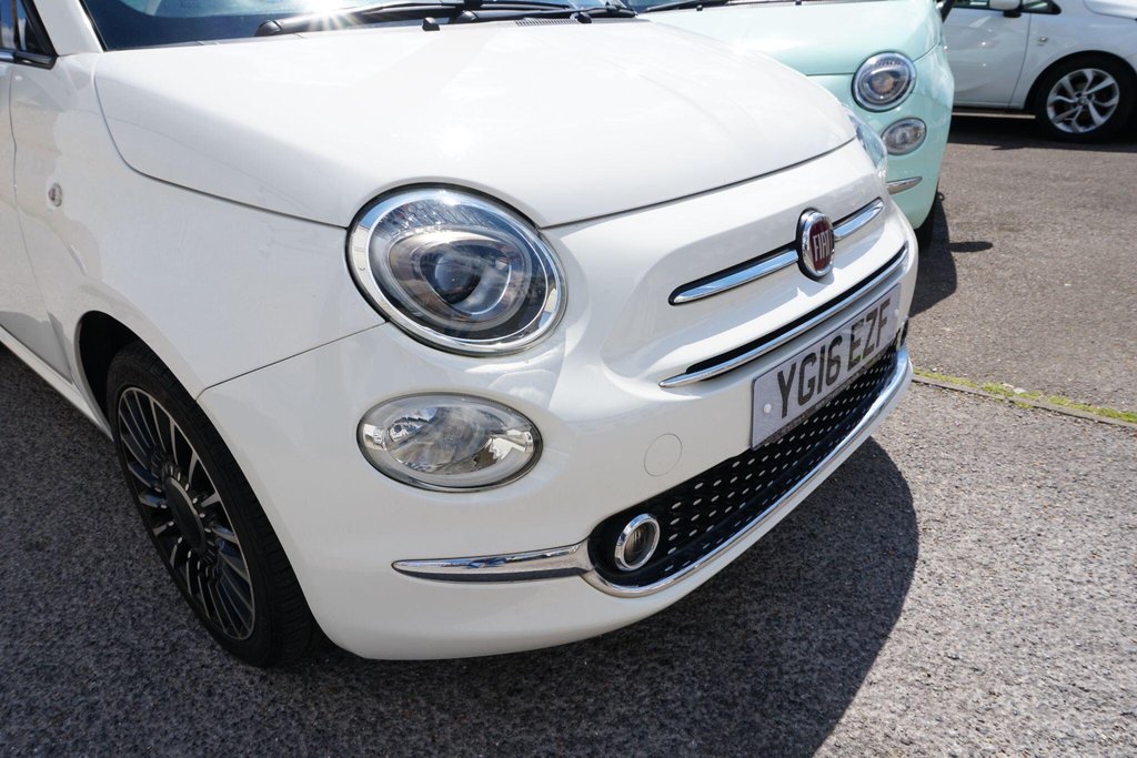 USED 2016 16 FIAT 500 1.2 Lounge Euro 6 (s/s) 3dr Â£ 20 CAR TAX